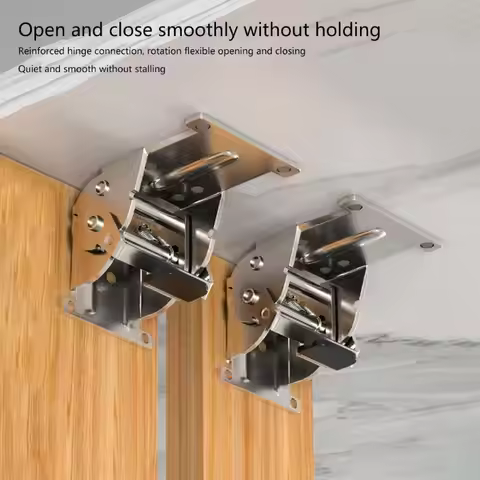 425C Folding Hinge Hardware 90 Degree Foldable Brackets 90 Degree for Table Legs
