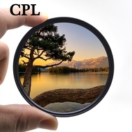 KnightX CPL Photography Accessories DSLR Lens  Polarizer Lens Filter 49mm 52mm 58mm 67mm 77mm filter