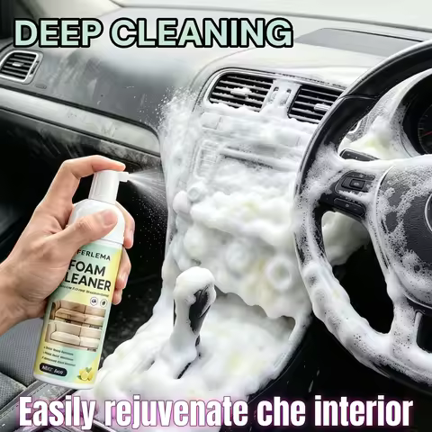 Multifunctional Foam Cleaner Car Interior Stain Removal and Cleaning Leather Seat Home Foam Cleaner 