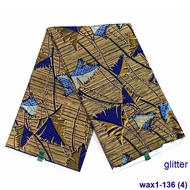 Cotton Ankara Cloth from Africa & India | Wax Printed Dyeing Fabric