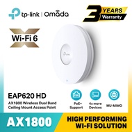 TP-Link EAP 620HD AX1800 Wireless Dual Band Wifi 6 High Density Ceiling Mount Access Point