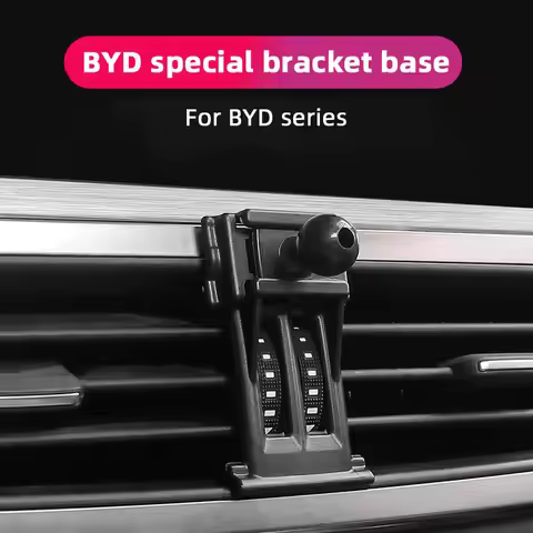 Car Phone Holder Bracket Special Base For BYD S6 S7 Song Plus Pro Max Tang Han EV DM-i Dolphin Yuan 