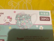 Hello kitty 成人口罩  30個