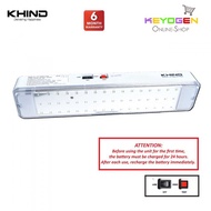 New Model KHIND RECHARGEABLE EMERGENCY LIGHT EM2004G - 6 month warranty - overcharge protection circ