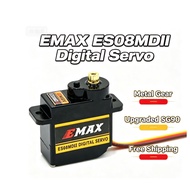 🔥EMAX ES08MDII ES08MD II  Metal GEAR Digital Servo up sg90 ES08A ES08MA MG90S TREX 450 Free shipping