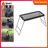 [Flourish] Camping Table Outdoor Campfire Grill Camping Cooking Grate over