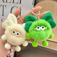 bag keychain-- New Creative Light Luxury Small briquette Cartoon Pendant keychain Doll