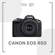 กล้องแคนนอน CANON EOS R50 RF-S18-45mm f/4.5-6.3 IS STM [สินค้าประกันศูนย์ 1 ปี]