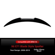 YIYUE | Blade Style Rear Spoiler For BMW X6 E71 E72