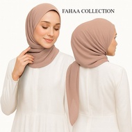 Aura Hoodie Shawl Instant Premium Chiffon Wanita Free Size