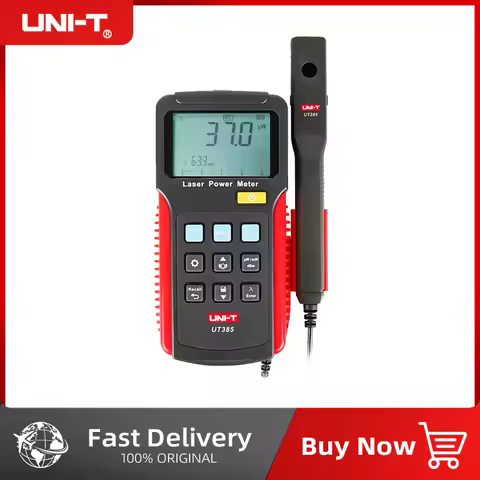UNI-T UT385 Laser Power Meter Power Analyzer Data Logger Laser Sensor Precision Power Measurement