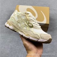 Saiz besar 36-45 ASICS GEL-NYC Kasut kasual klasik dan serba boleh, gaya uniseks, kasut sukan bergay