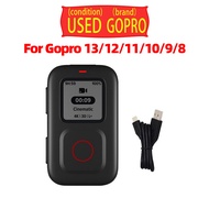 Orig การควบคุมรีโมท Gopro สำหรับโกโปรฮีโร่12/11/10/9/8สูงสุด/11ขนาดเล็กสีดำบลูทูธ Usedart อุปกรณ์เสร