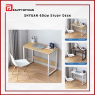 SHYUAN 60cm Study Desk Study Table Computer Table Laptop Table Office Table Writing Desk Meja Belaja