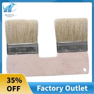 Double Paint Brush,3In DoubleHead Painting Brush,Bristle Art Flat Texture Brush,Art Wall Painting Do