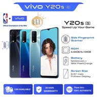 Handphone Vivo Y20s G Ram6 Rom128GB 6.5-inch Hp Smartphone 100 Baru