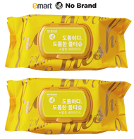 KHĂN ƯỚT SIÊU DÀY NO BRAND HÀN QUỐC 100 MIẾNG - EMART VN