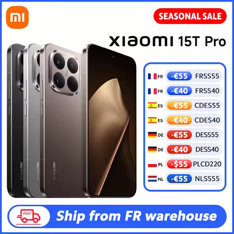 World Premiere Xiaomi 15T Pro 5G Smartphone Global Version 12GB RAM 50MP Leica Camera MTK Dimensity 