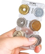 Japanese Yen Coin Holder Hard Case Organizer and Storage for Coins Rectangle JPY Coin Organiser and