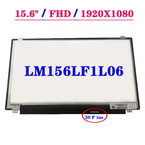 15.6 Inch LCD Panel LM156LF1L06 LM156LF1L04 For ASUS FX504GE FHD 1920X1080 Laptop Matrix Screen Repl