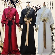 24.4.16 Hanfu Male Adult Ancient Costume Ancient Clothes Male Martial Arts Style Hanfu Performance Costume Knight Hanfu Adult Dress