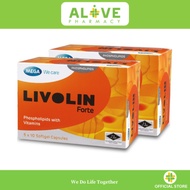 [ALIVE PHARMACY] Livolin Forte 50’s x2 Twinpack | Suplemen Hati dengan Fosfolipid & Vitamin B Comple