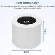 🚚 Local shipping🚚 Replacement Compatible with levoit Core Mini Filter Air Purifier Accessories True 