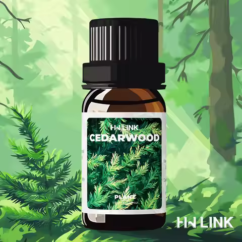 Pure Cedarwood Essential Oil 10ml100% Pure Natural Cedarwood Oil For Home Diffusers, Aromatherapy