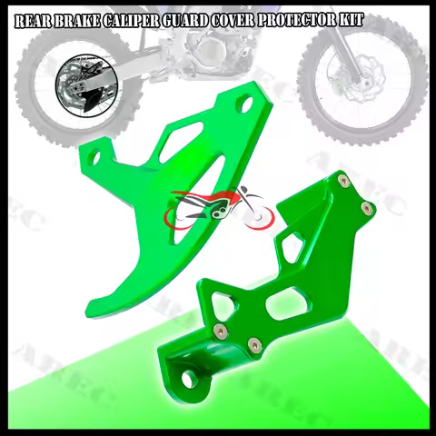 KX LOGO Motorcycle Rear Brake Caliper Guard Cover Protector Kit For KAWASAKI KX250 KX 250 2019-2021