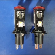 2 Pcs Plug And Play 6000K Car Mini H4 9003 HB2 HS1 LED Headlight Projector