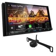 DMX958XR EXCELON Reference 6.8" Full HD Capacitive Touchscreen Car Stereo Receiver | Plus KENWOOD CM