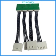 KOK Fan Speed Emulator 4-in-1 4Pin Control Board For IBeLink S1Max K3Max Enhances Computer Performan
