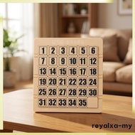 [ReyalxaMY] Slide Number Puzzle Puzzle Concentration Training Number Slide Puzzle Toy Educational To