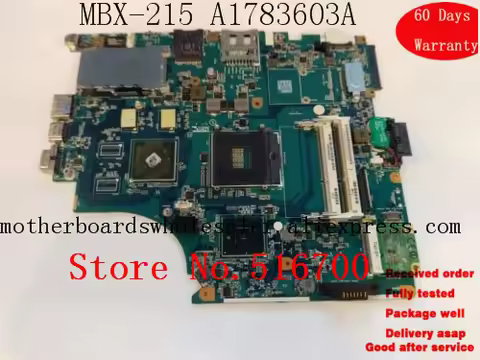 Main board For Sony Vaio PCG-81114L VPCF121F MBX-215 Motherboard A1783603A Notebook PC Main Board