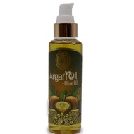 ALNOOR PREMIUM  ARGAN OIL + OLIVE OIL 120ML ,MINYAK ARGAN ALNOOR + MINYAK ZAITUN