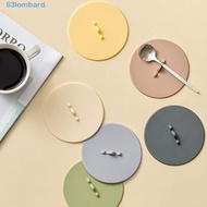 LOMBARD Glass Cup Cover, Heat-Resistant Dustproof Water Cup Lid, Cup Accessories Flexible Round Sili