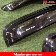 กันสาด กันสาดน้ำฝน ไฟท์เตอร์ Mazda fighter 1998 1999 2000 2002 2004 2005 2 ประตู 2 ประตู+cab 4 ประตู