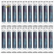 20Piece Metal Internal Flex Frames Kiss Clasp Kiss Lock Purse Frame Silver