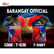 FULL SUBLIMATION BRGY OFFICIAL BARANGAY KAGAWA TSHIRT