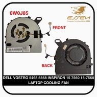 DELL 0W0J85 FOR VOSTRO 5468 5568 INSPIRON 15 7560 15-7560 LAPTOP COOLING FAN