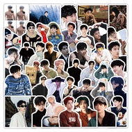 140-Piece Bai Jingting Celebrity Sticker Set, HD Waterproof DIY Decals for Phones & Desktops