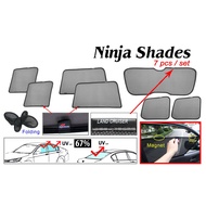 NINJA SUNSHADE FOR LAND CRUISER FJ200(7PCS)