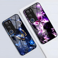 Softcase Glass [72] Vivo Y29 5G Casing - Vivo Y29 5G Glass Case - Vivo Y29 5G Shatterproof Casing