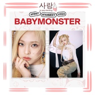 2pcs BabyMonster《SHEESH》Poster Set Collection Kpop Ruka Pharita Asa Rami Rora Chiquita Ahyeon