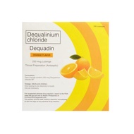 DEQUADIN Dequalinium 250 mcg Orange-Flavored Lozenges [sold per piece]