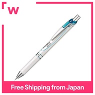 Pentel Mechanical Pencil Energel 0.5mm Pearl White Sky Blue Axis PL75-SW