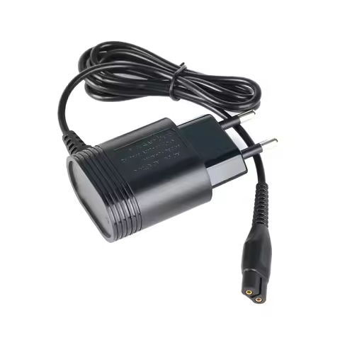 Electric Adapter Charger Wall Plug for Philips Shaver HQ8505 6070/6075/6095 Razor Blade 15V Charging