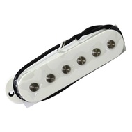 Belcat Single Coil Pickup (Middle Position Ferrite สีขาว) รุ่น BS-06-M-WH