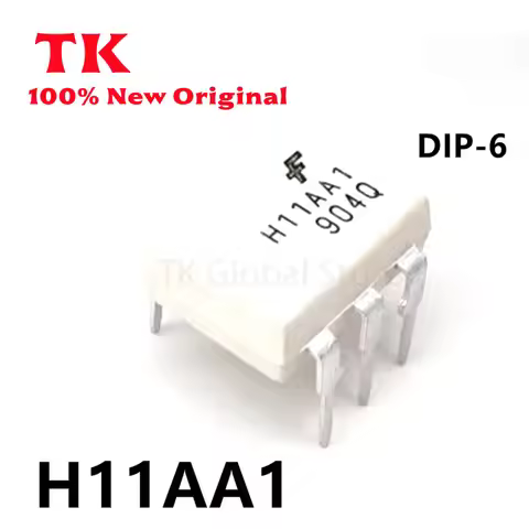 10-100Pcs/lot H11AA1 AC Input/Phototransistor Optocouplers new In Stock 100% quality