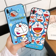 Casing For Huawei Y6 2017 Prime 2018 Pro 2019 Y6II Soft Silicoen Phone Case Cover Doraemon